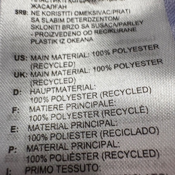 ADIDAS Primeblue Sustainably Made Sleeveless Golf Shirt Mock Neck Design Sz XL - Picture 9 of 11